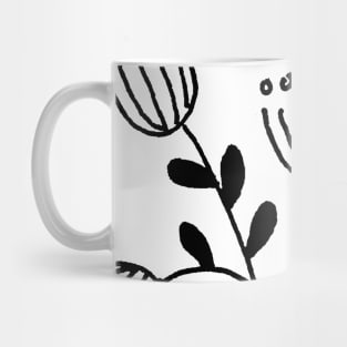 Plant2 BW - Full Size Image Mug